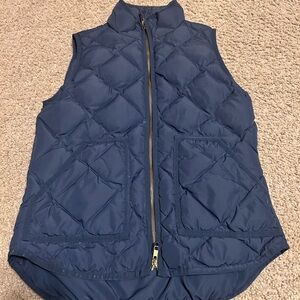 J. Crew Dark Blue Vest